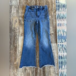 2 for $30 sale: American Eagle super high rise flare next level stretch 8/28